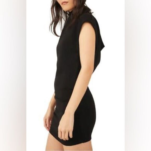 FREE PEOPLE  Amelie Mock Neck Knit Dress - Picture 2 of 14